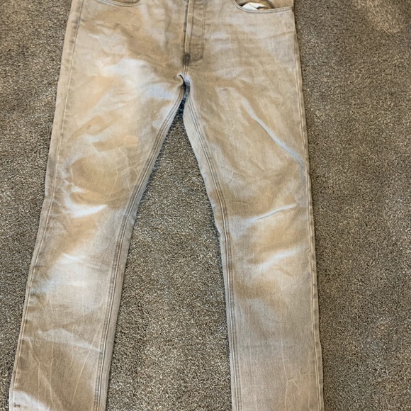 April77 Grey Jeans Size 33 - Picture 2 of 8